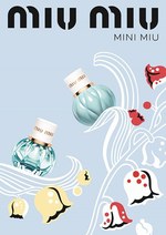 【希少】ミュウミュウ miumiu カタログ/パンフレット+ポスター セット ミュウミュウのフレグランス「ミュウミュウ ミニミュウ セット
