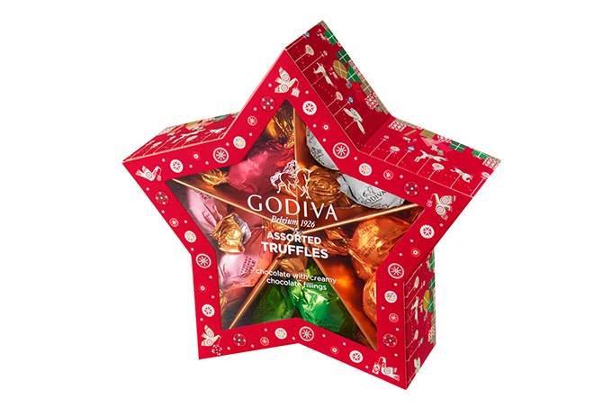 ゴディバの17年クリスマス - サンタやトナカイ型チョコをツリー型ボックスに詰め合わせ｜写真19