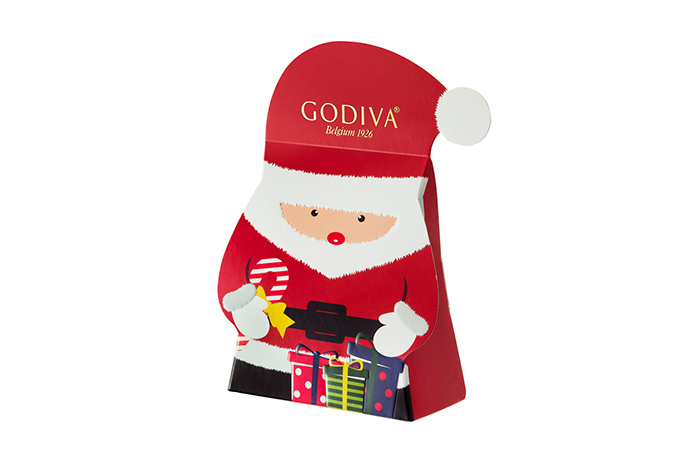 ゴディバの17年クリスマス - サンタやトナカイ型チョコをツリー型ボックスに詰め合わせ｜写真18