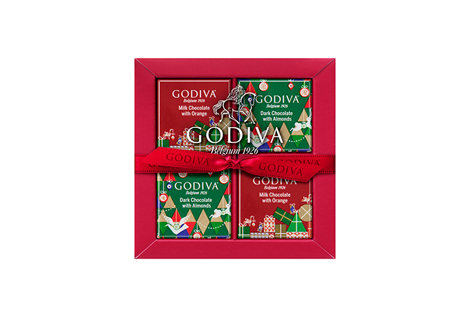 ゴディバの17年クリスマス - サンタやトナカイ型チョコをツリー型ボックスに詰め合わせ｜写真11