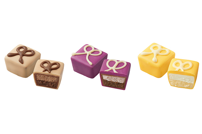 限定チョコレート(左から)パン デビス、テ デ フェット、シトロン ココ