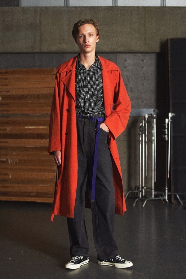 ジョン メイソン スミス 2018年春夏｜male トレンチコート