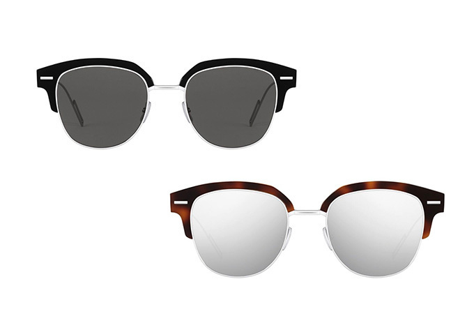 ディオール オムの新作メタルサングラス、進化版アビエイターやスクエア型｜写真2
