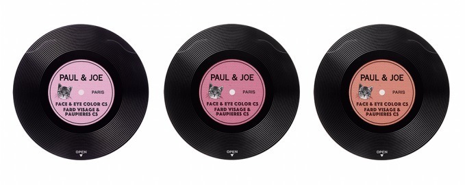 ポール ＆ ジョー ボーテ“レコード”に見立てたフェイス＆アイカラー