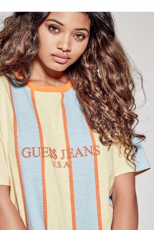 GUESS×A$AP Rockyのコラボ第4弾、90'雰囲気漂うTシャツ＆デニム