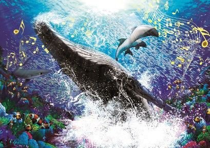 「仙台うみの杜水族館」、360度プロジェクションマッピング×魚25,000匹のクリスマスショー｜写真2