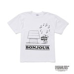 音楽をテーマにした「スヌーピー」の限定スウェットやTシャツ、ボンジュールレコードより｜写真3