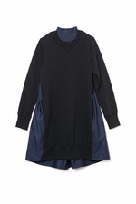 サカイからメンズ・ウィメンズ新作、ファイアーマンブルゾンやベルト付きドッキングワンピ｜写真7