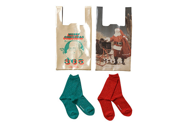 エメラルドグリーン｜ビューティフルピープルより直営店限定クリスマスアイテム - 365日クリスマスのサンタバッグ