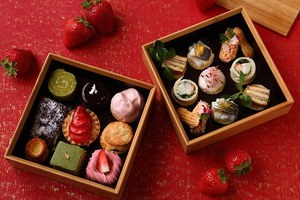 プリンセスをイメージした苺「あまおう」のデザートセット、リーガロイヤルホテル京都で｜写真2