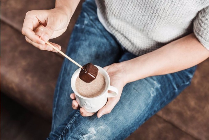 自宅で簡単ホットチョコレート「ショコレ」濃厚なベルギー産ガナッシュをミルクに溶かして｜写真3