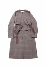 ビューティフルピープル×ジョンストンズのカシミヤストール、パンク着想の青いタータンチェック｜写真5