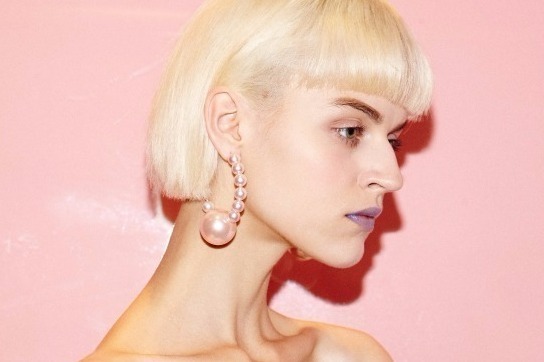 オフショルダー｜パメオ ポーズの18年リゾート新作アイテム - マーメイドフリルのニットやパールが連なるフープピアス