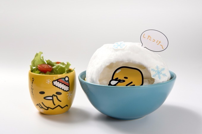 「ぐでたま ぐでぐでカフェ」札幌パルコに限定オープン - 雪まつりモチーフのショートケーキなど｜写真1