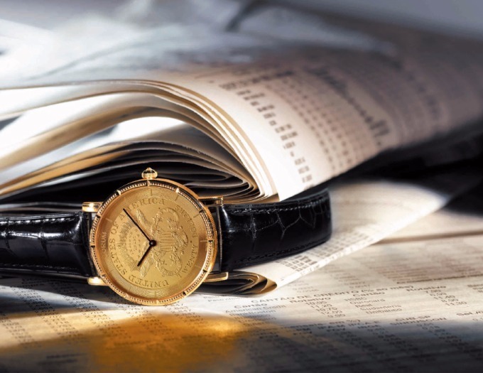 金貨・銀貨を用いた腕時計"コインウォッチ"の新作、アンディー・ウォーホルも愛用 - コルムより｜写真5