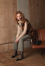 レッド ヴァレンティノ 18年プレフォールコレクション - クラシックな英国ガールにアニマル柄を融合｜写真5