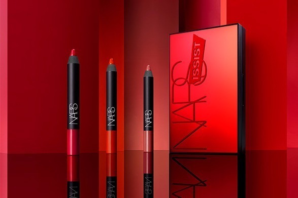 NARS ナーズイスト リップペンシルトリオ NARS ナーズイスト リップペンシルトリオ」限定発売、オレンジ