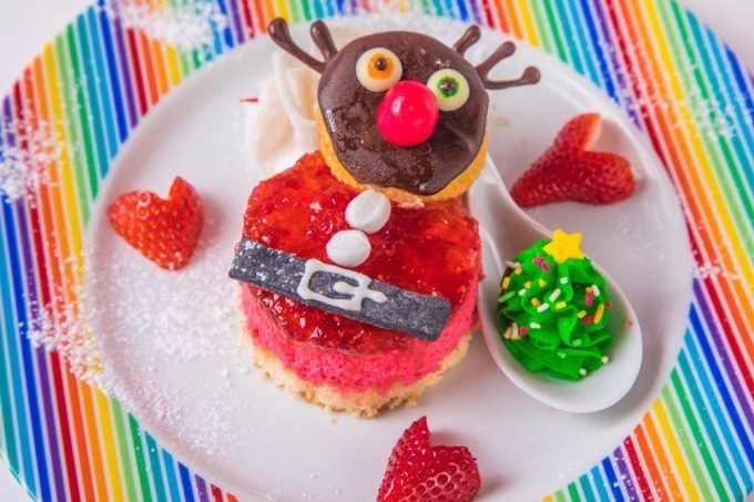 原宿「KAWAII MONSTER CAFE」クリスマスメニュー、毒可愛いデザートやハンバーガー｜写真1