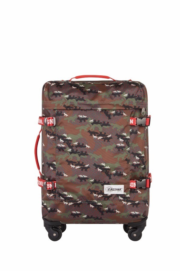 【新品】EASTPAK x メゾンキツネ　コラボ スーツケース　カモフラ柄