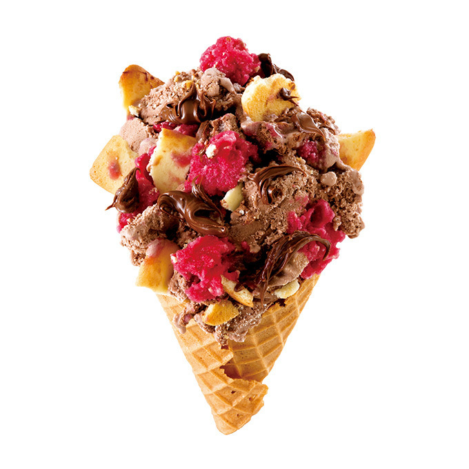コールドストーンのアイスクリームが「バスボム」に、チョコレート＆ストロベリーの甘い香り｜写真3