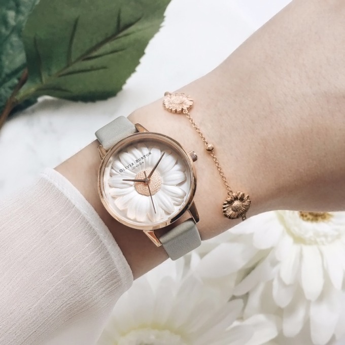【送料0円】時計最も優遇の Olivia burton オリビアバートン 腕時計 ブレスレット