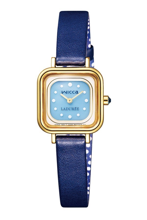 スクレ・ラデュレ×シチズンのウィッカ、フェミニンな腕時計 - マカロンカラーの文字板で｜写真1