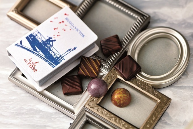 西武池袋本店のバレンタイン - ガラスの箱に入れたピスタチオチョコ＆アイスキャンディー型のチョコ｜写真4