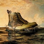 ドクターマーチン×テート・ブリテン、“光の画家”ターナーによる風景画が8ホールブーツに｜写真1