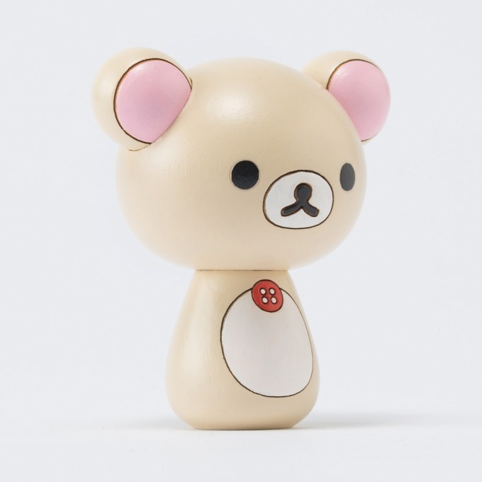 リラックマこけし」が登場、仲間のコリラックマ＆キイロイトリも