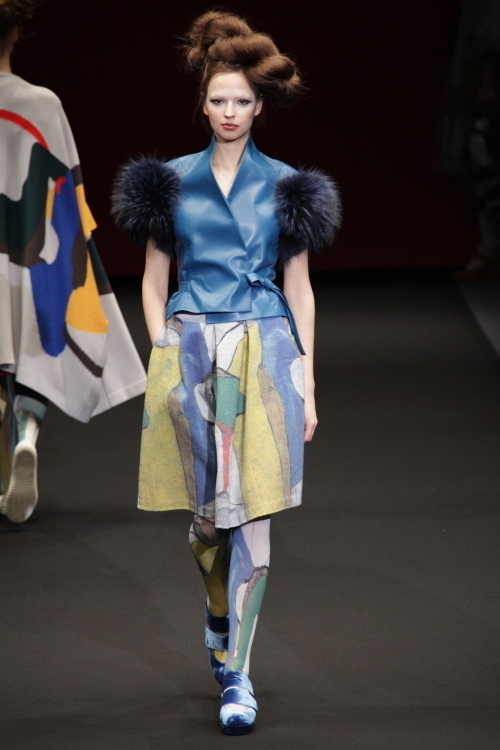 ヒロコ コシノ(HIROKO KOSHINO) 2012-13年秋冬 ウィメンズコレクション シルエット - 写真47
