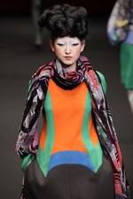 ヒロコ コシノ 2012-13年秋冬コレクション - 日本を代表するデザイナー三姉妹でフィナーレを祝福｜写真78