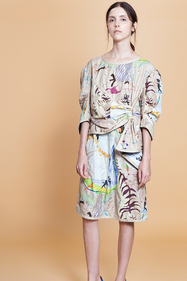 カミシマチナミ イエロー 2018年春夏<span>コレクション</span> - 写真20