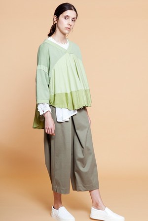 カミシマチナミ イエロー(KAMISHIMA CHINAMI YELLOW) 2018年春夏ウィメンズコレクション  - 写真21