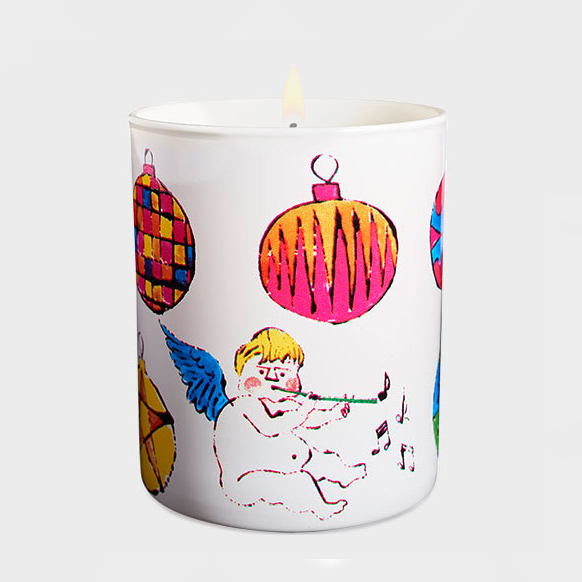 アンディ・ウォーホルのクリスマスプレート&キャンドル - リースやオーナメント、天使を描いて|写真4