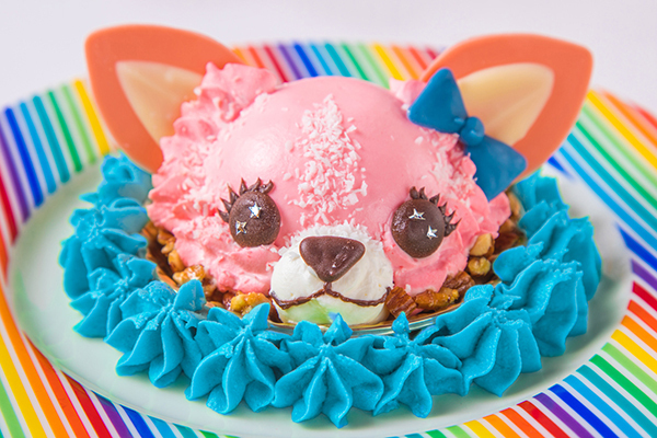 フレンチフライ｜原宿カワイイ モンスター カフェの新年メニュー、戌年のチワワケーキ＆忍者バーガー