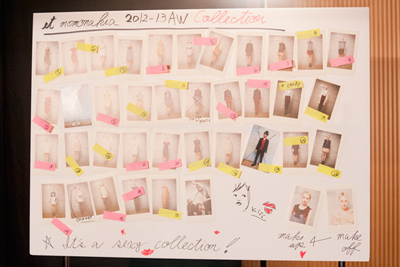 2012-13年秋冬東京コレクション｜エモモナキア 2012-13年秋冬コレクション - 山口百恵と中森明菜をミューズに迎えて