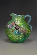 エミール・ガレ 初期作品 クロスモチーフ ガラス工芸品