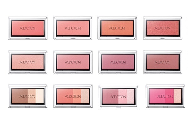 アディクション「ザ ブラッシュ＆ブラッシュ トリニティ」