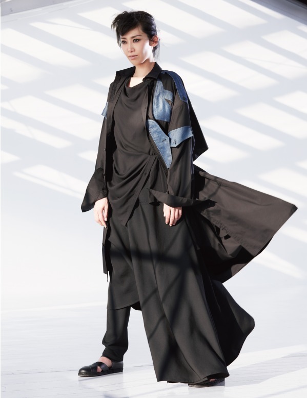 未使用に近い 18SS⭐️ヨウジヤマモトプリュスノアール 変形ジャケット 黒 2 YOHJI YAMAMOTO +NOIR （ヨウジヤマモトプリュスノアール