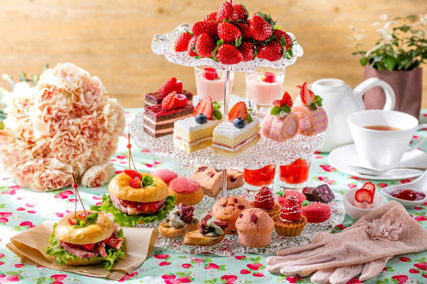 ストリングスホテル東京インターコンチネンタル「苺づくしのアフタヌーンティー」