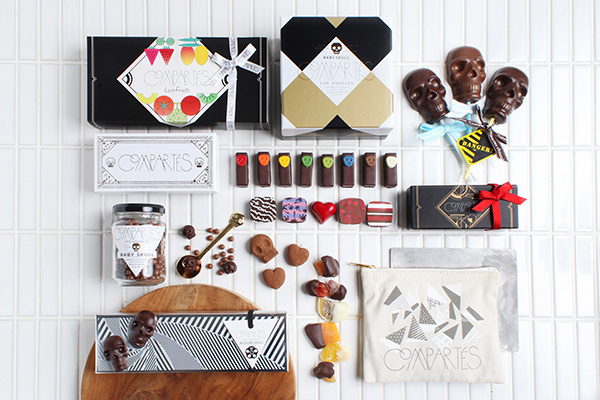 コンパーテスのバレンタイン - 和フレーバーのスカルチョコや激辛ロシアンルーレットチョコ