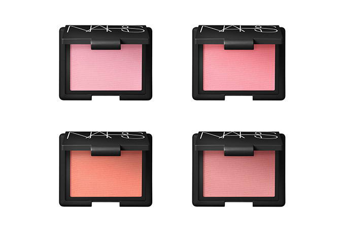 (左上から時計回り)NARS ブラッシュ 4038、4039、4041、4040 各3,400円+税