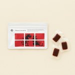 トラヤカフェ＆トラヤカフェ・あんスタンドのバレンタイン、あん×カカオ×ベリーのパフェやチョコ羊羹｜写真2