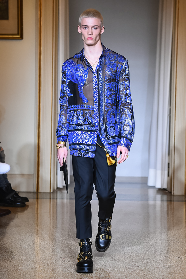 ヴェルサーチェ(VERSACE) 2018-19年秋冬メンズコレクション  - 写真61