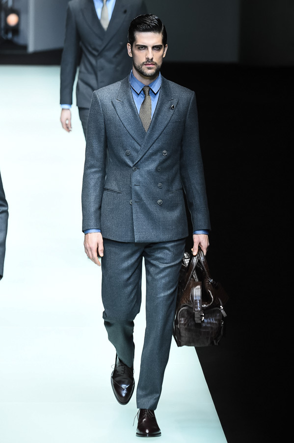 ジョルジオ アルマーニ(Giorgio Armani) 2018-19年秋冬メンズコレクション  - 写真22