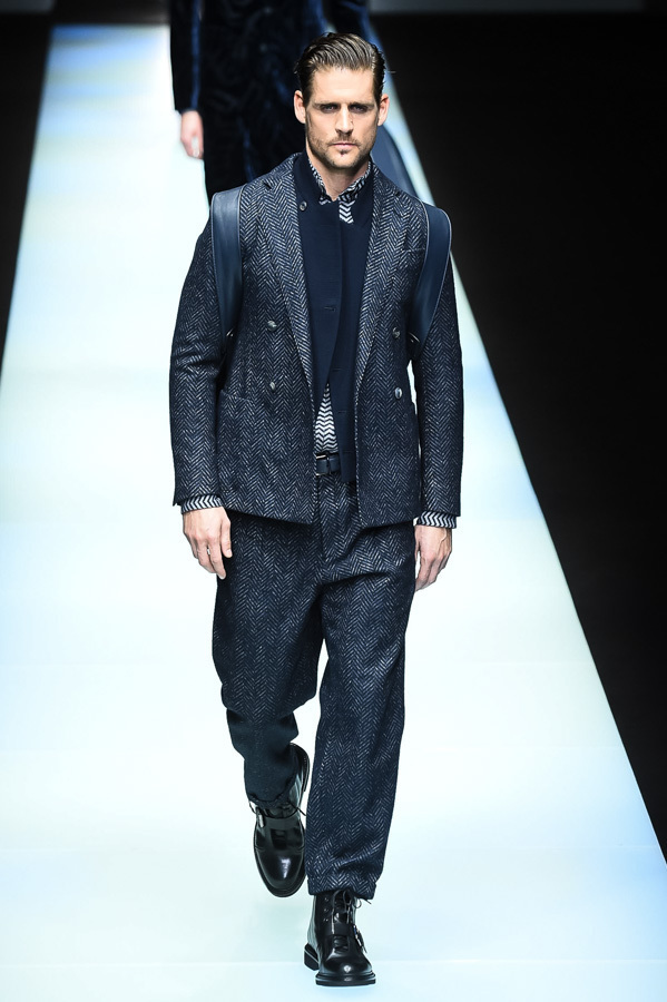 ジョルジオ アルマーニ(Giorgio Armani) 2018-19年秋冬メンズコレクション  - 写真28