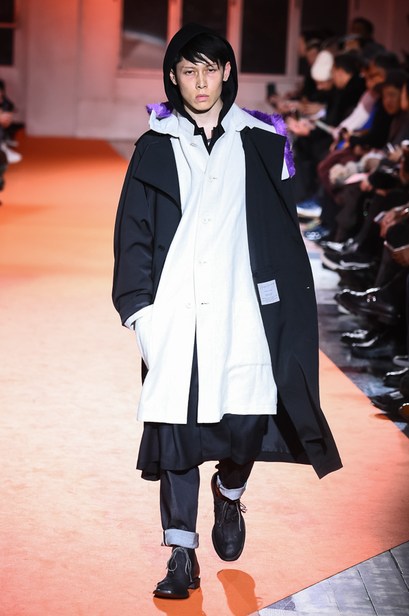 ヨウジヤマモト(Yohji Yamamoto) 2018-19年秋冬メンズコレクション