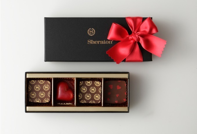 横浜ベイシェラトン ホテル＆タワーズのバレンタイン、一流パティシエが作るハート型チョコ｜写真1