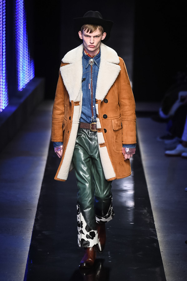 ディースクエアード 2018-19年秋冬｜male ファーコート