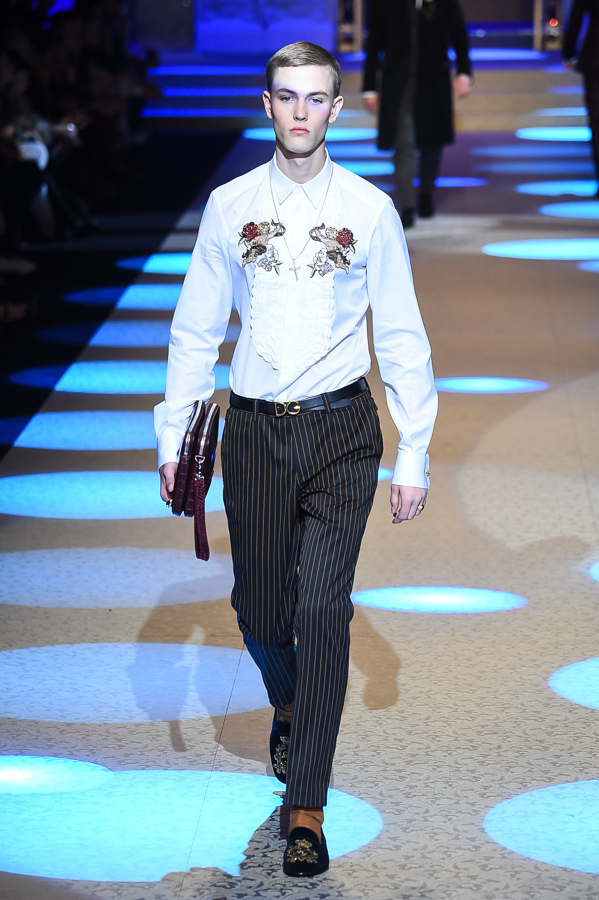 ドルチェ＆ガッバーナ(DOLCE&GABBANA) 2018-19年秋冬メンズコレクション シルエット - 写真99